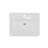 Karran Valera 20 In. Top Mount Vitreous China Rectangular Bathroom Sink With Overflow Drain