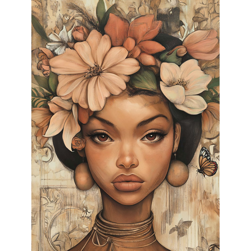 Teeanna MultiCultural IV by Steve Hunziker - Wrapped Canvas Print, 46 cm H x 30 cm W