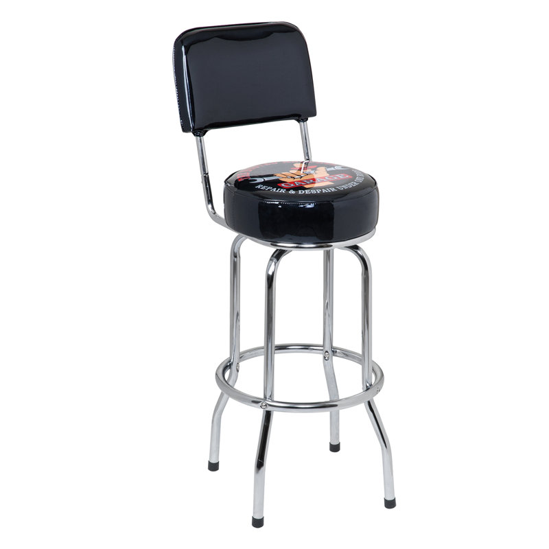 Swivel Upholstered Counter Stool