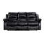 Shewmaker 3 Seater Faux Leather Reclining Sofa-2061591417-2132727362