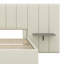 Lit plateforme tapissier avec grande tête de lit, mobilier de chambre à coucher-661144903