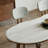Sintered stone oval dining table set-1710937525