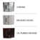 Unidoor Plus 41.5" W x 34.375" D x 72" H Frameless Pivot Rectangle Shower Enclosure with Fixed Panel