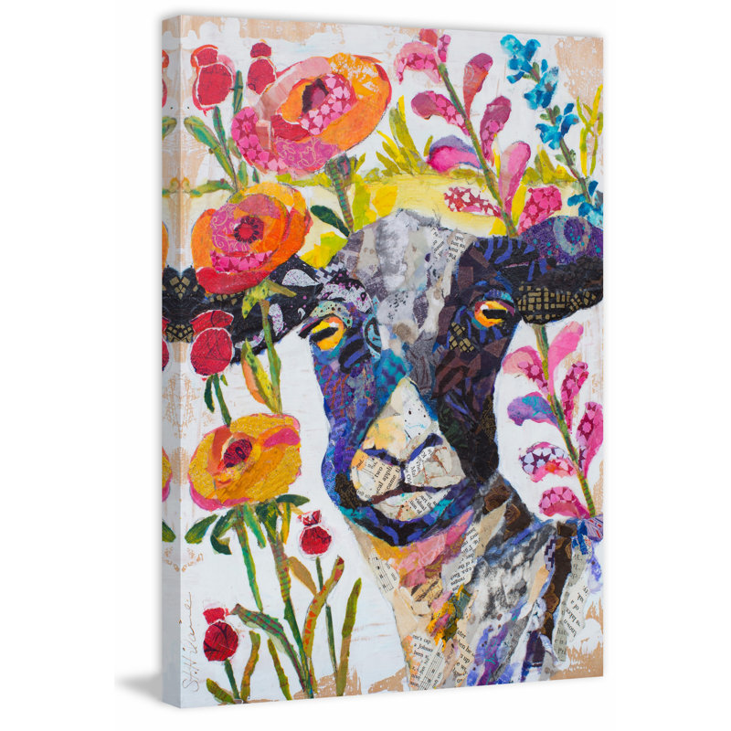«Love Me», reproduction sur toile tendue, H 60 po x l 40 po, Pas de tapis, Toile tendue