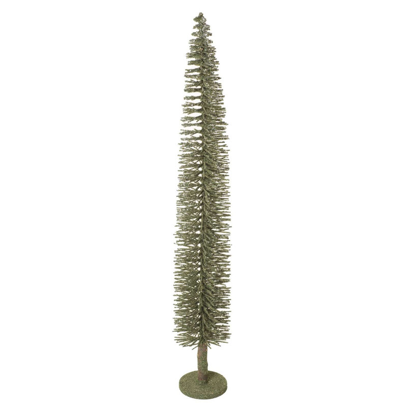 Sapin artificiel Fraser vert de table, 35.43" H x 5.51" W x 5.51" D