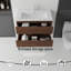 Meuble-lavabo flottant 30 po avec lavabo et tiroir à fermeture en douceur pour petites salles de bain-133397016-133397021
