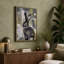 Quiet Rabbit Study Modern - Wrapped Canvas-451579625-451579604
