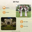 Arche de mariage carrée or 4,9 pi x 6,6 pi, base en métal