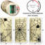 3 Pack 3×6" Halloween Flameless LED Pillar Candles:Timer, Battery-Operated, Real Wax with Spider Cobweb Decals