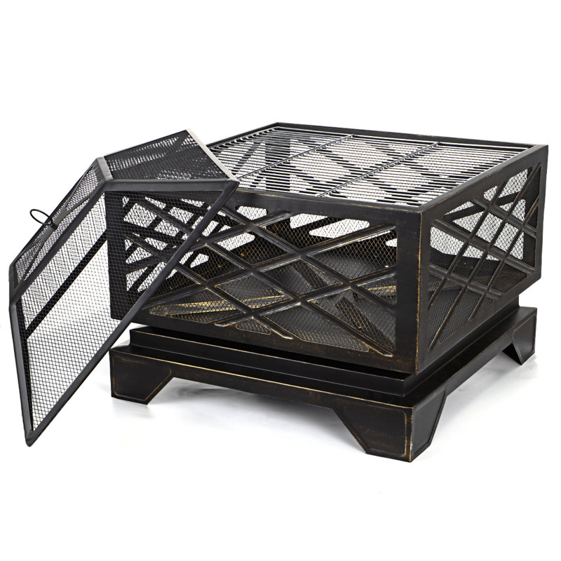 Noranda Square Iron Smokeless Fire Pit