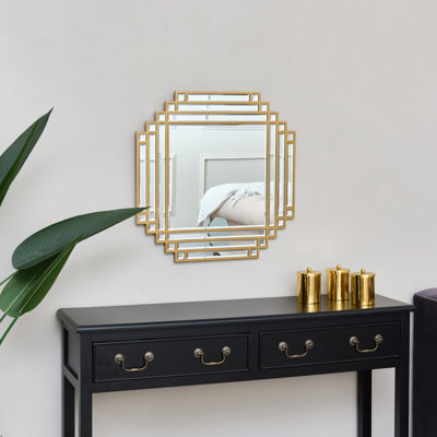 Isabeth Metal Wall Mirror