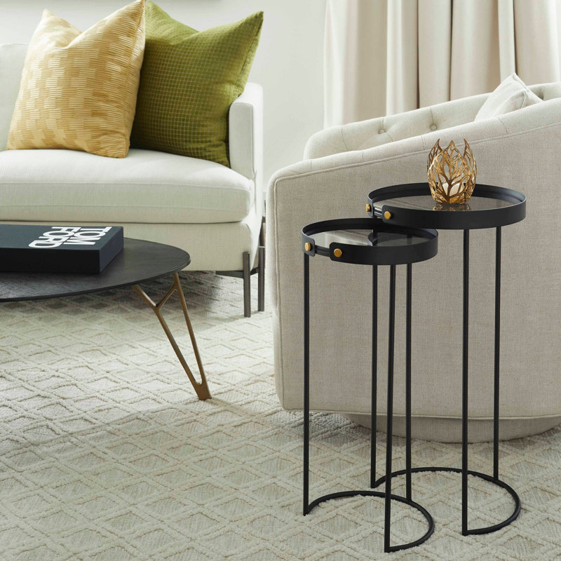 2 - Piece Nesting Coffee Table Set