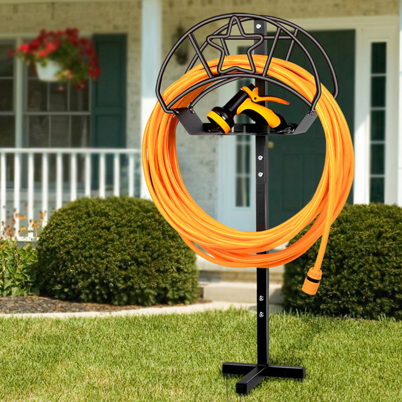 free standing hose holder