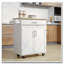 Chariot pour îlot de cuisine 32,75 po avec tiroir et armoire-1410403833