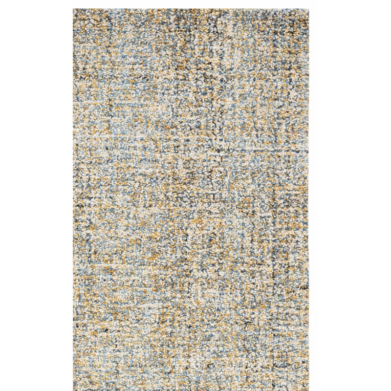 Tapis abstrait touffeté à la main Jaymeson, Rectangle de 5 pi x 8 pi