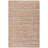 Herzig Handmade Flatweave Jute/Sisal Red/Natural Area Rug-1141903764