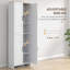 Garde-manger avec tablettes réglables, portes
