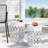 Outdoor Metal S/2 End Table-1519871709