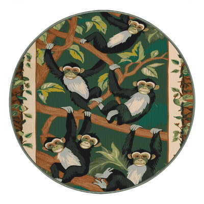  Tapis lavable Gibbon