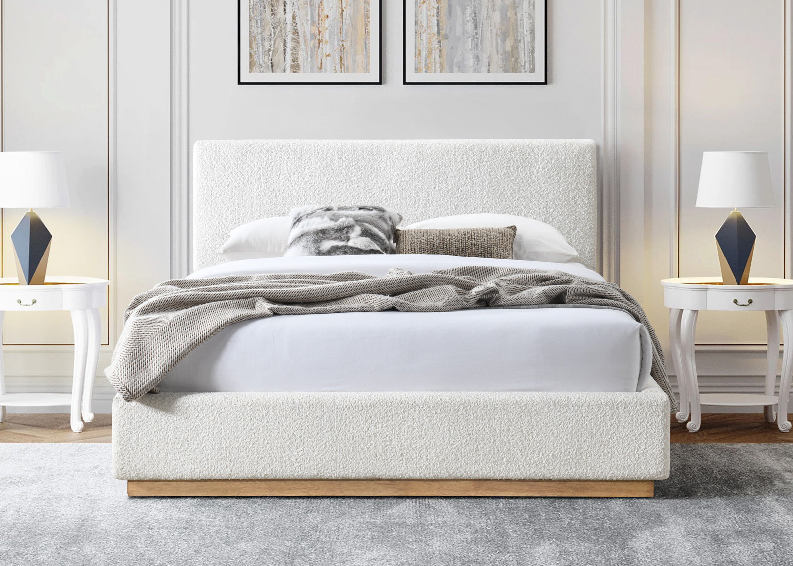 Birch Lane Drago Upholstered Bed & Reviews - Wayfair Canada