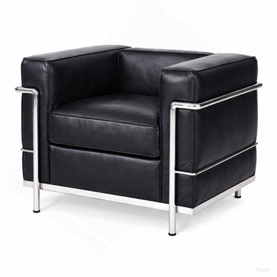 Fauteuil Petit Modele noir grain