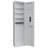 53" Fingerprint Touch Panel In-Wall Safe,Hidden Wall Gun Safe for Rifles with Adjustable Shelves,Assembled Storage Multifunctional Wall Safe for Firearm and Valuables (Black-Fingerprint)-114169791
