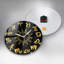 Glass Wall Clock