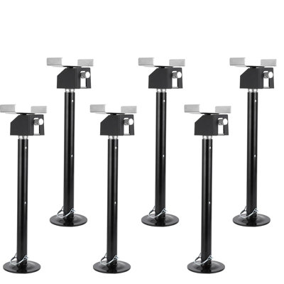 Paquet de 6 vérins stabilisateurs coulissants robustes