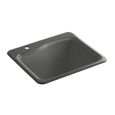 River Falls Metal Rectangular Drop-In Bathroom Sink