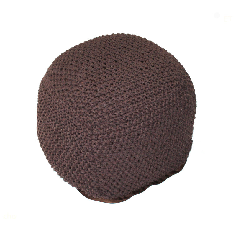 Modern Style Ottoman, Brown