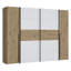 Debarr 4 Door Manufactured Wood Wardrobe-114011906-114011905