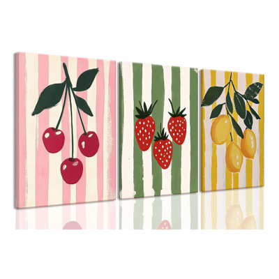 3 Piece Wrapped Canvas Print