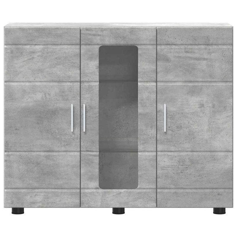 88.5cm Sideboard, Concrete Grey