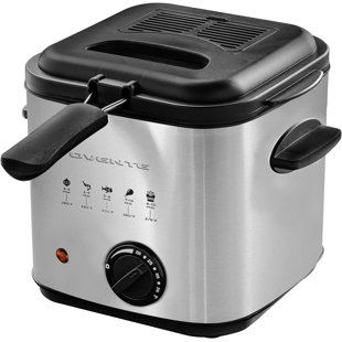 6.34Qt Deep Fryer with Basket for Restaurant or Home Use