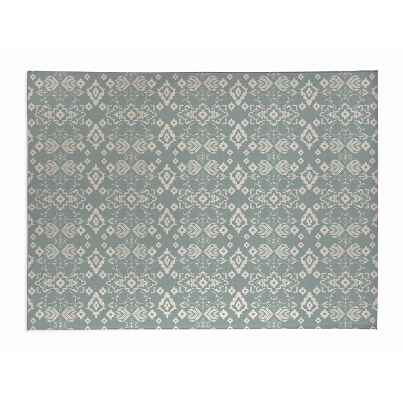 Block Outdoor Rug, Rectangle 4' x 6'