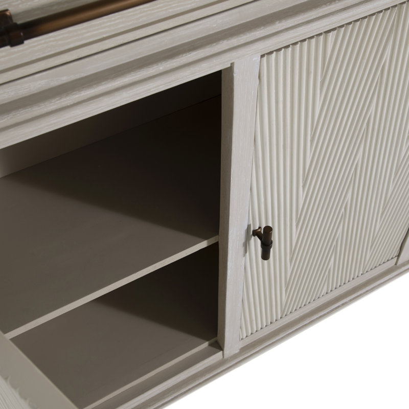 Isaac Long Cabinet - White