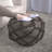 Jumanji Handcrafted Wool And Cotton Pouf