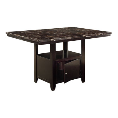 Table de salle à manger à hauteur de comptoir L 60 po x l 40 po x H 36 po