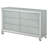 Kerynn 6-drawer Dresser Silver Metallic