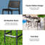 Tabouret de bar en résine Nenko-787530362