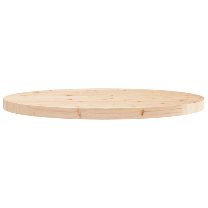 Plateau de table en hêtre naturel vidaXL, Naturel, H 1,18 po x l 27,56 po x P 27,56 po