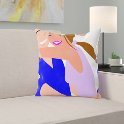 Coussin décoratif couple