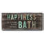 «Happiness Bath», toile encadrée