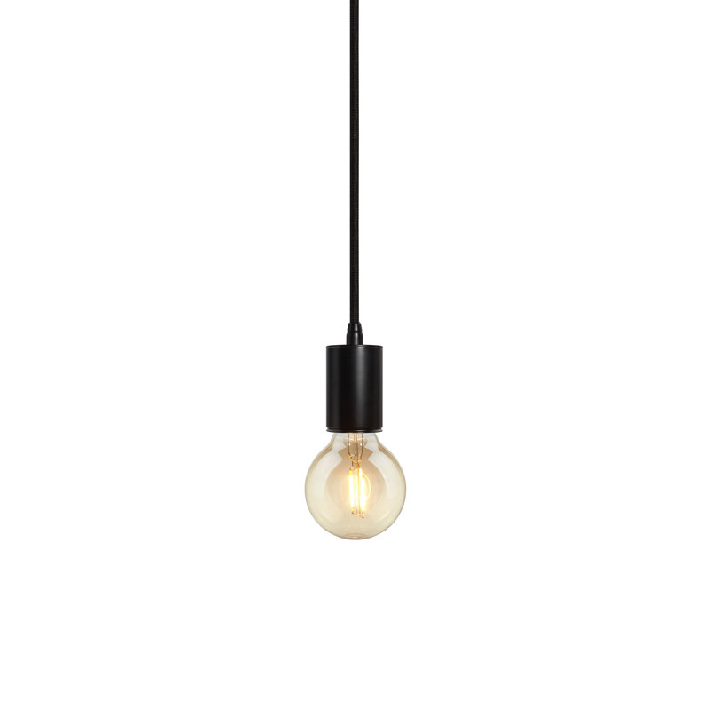 Gents Pendant Light, Black