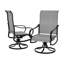 Fauteuil de patio extérieur en acier Angeli-1150966397