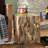 Mendes Solid Wood Tree Stump End Table