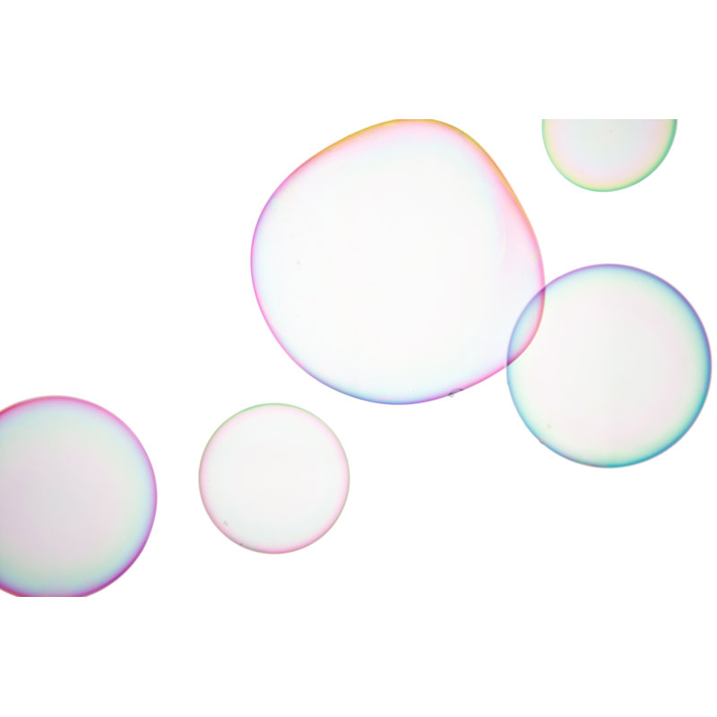 Soap Bubbles - Wrapped Canvas Print, 30cm H x 46cm W x 3.8cm D