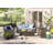 Arlington Outdoor Wicker 7 Person Seating Group with Cushions-92698159
