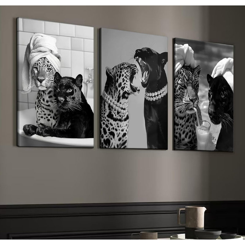 3 Piece Wrapped Canvas Print, 40cm H x 30cm W