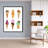 Ice Cream Cones Print On Canvas